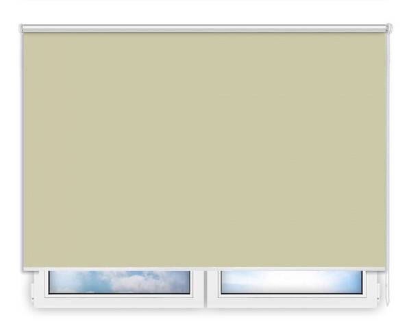 Стандартные рулонные шторы Металлик-фисташковый цена. Купить в «Мастерская Жалюзи»