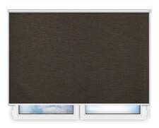 Стандартные рулонные шторы Аруба-темно-коричневый цена. Купить в «Мастерская Жалюзи»