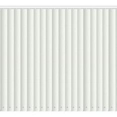 Тканевые вертикальные жалюзи Адель-белый